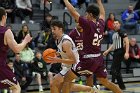 MBBall vs Sprinfgfield  Wheaton College Men’s Basketball vs Springfield College. - Photo By: KEITH NORDSTROM